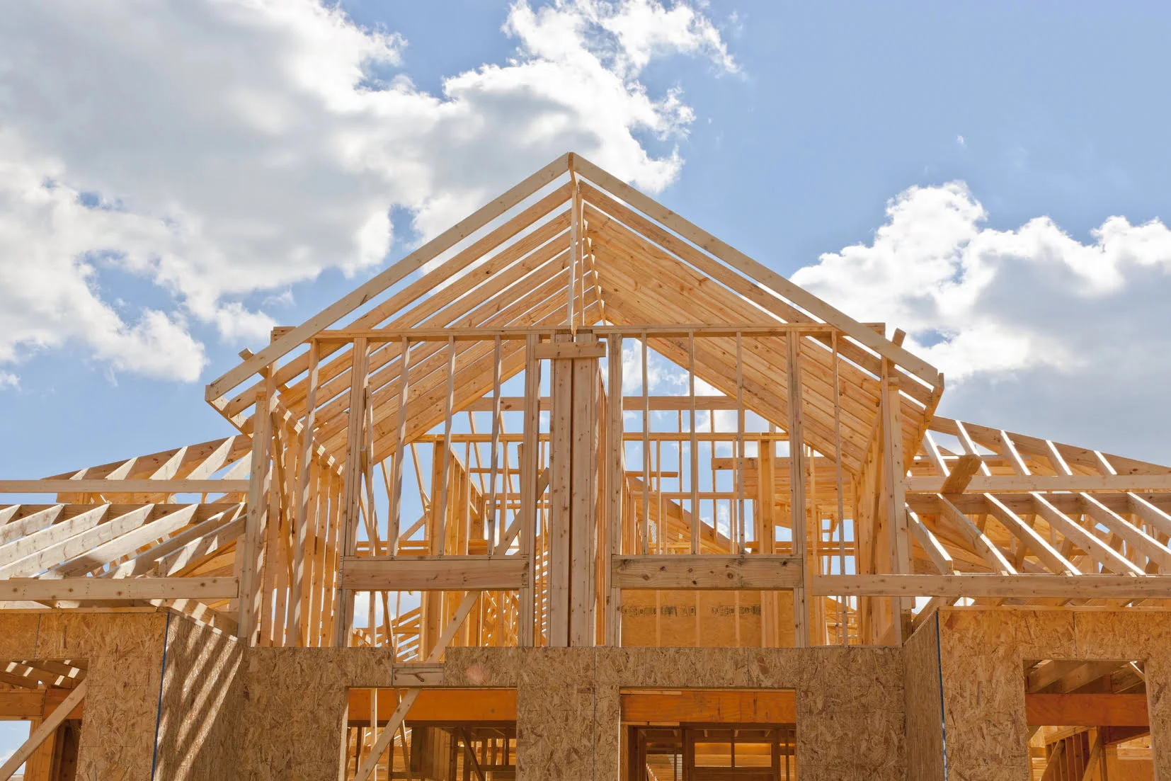 Rhode Island Home Framing Services showing a dormer cape frame
